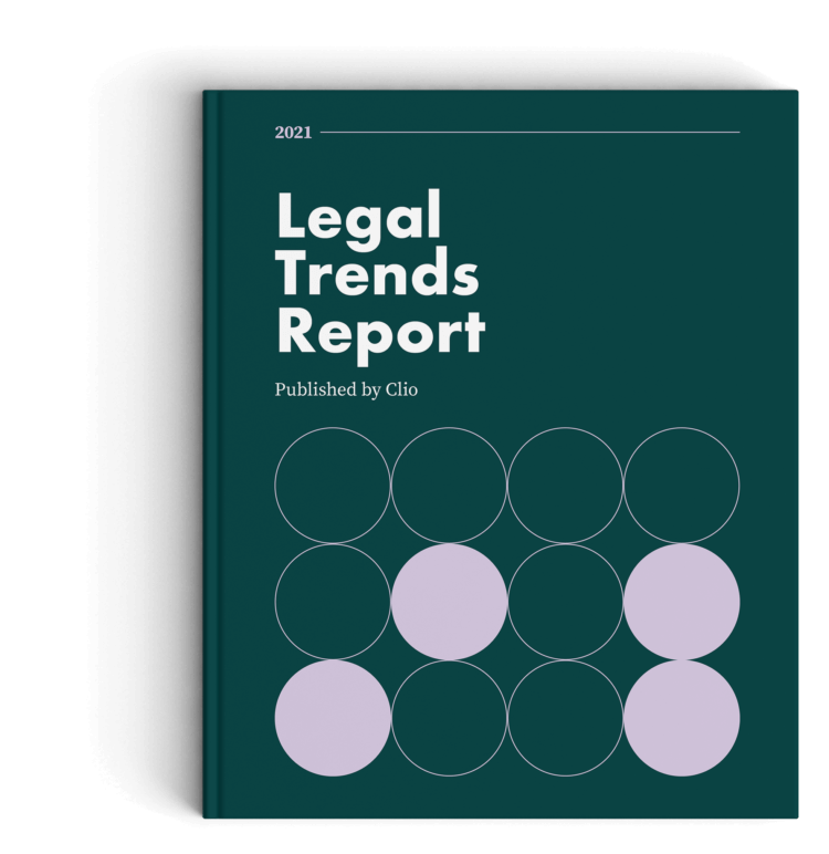 《2021年法律趋势报告》封面