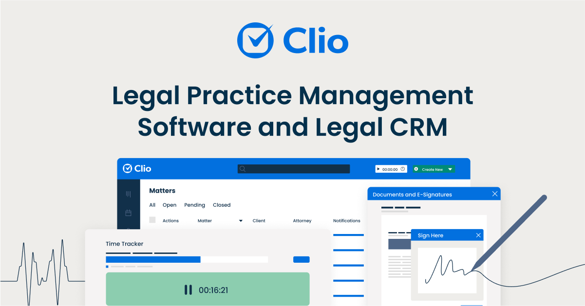 Legal Practice Management Software and Legal CRM Clio Australia