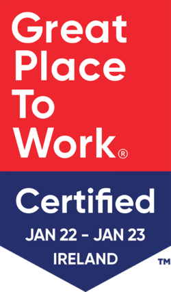 Great Place to Work EMEA Badge – Jan 2022