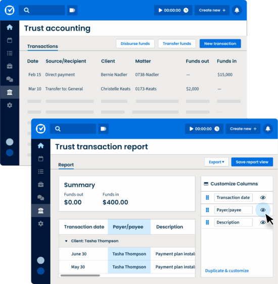 Manage your trust accounts in accordance with industry rules