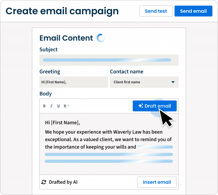 Email Marketing Write this email for me