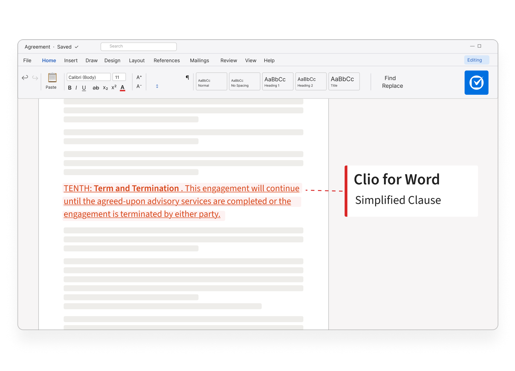 US Clio for Word Full Screen April Release Report