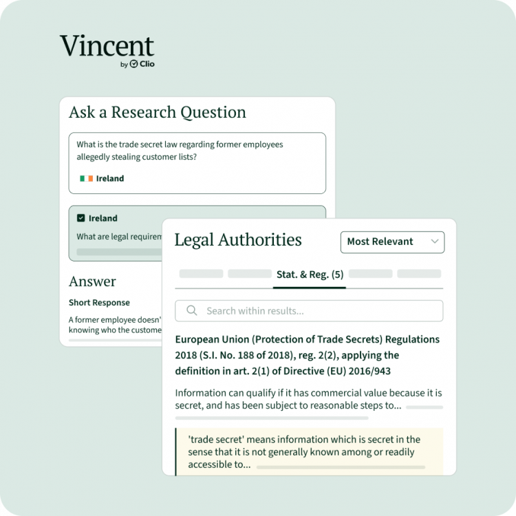 IE LLF Page Vincent By Clio IE The Most Capable Legal AI Across Every Task Mobile