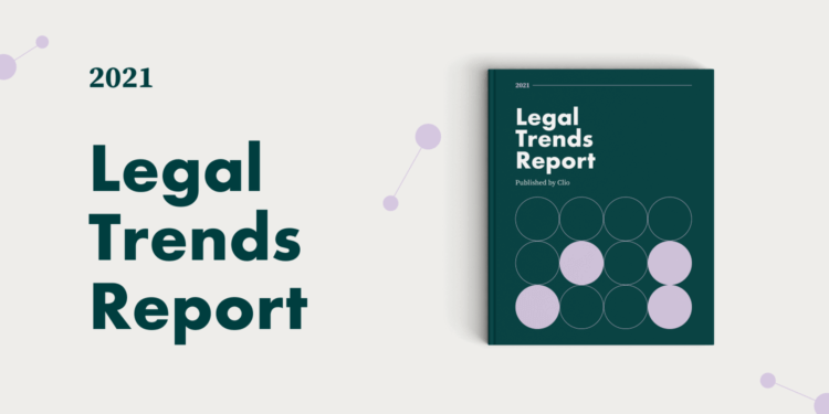 Cover page: 2021 Legal Trends Report