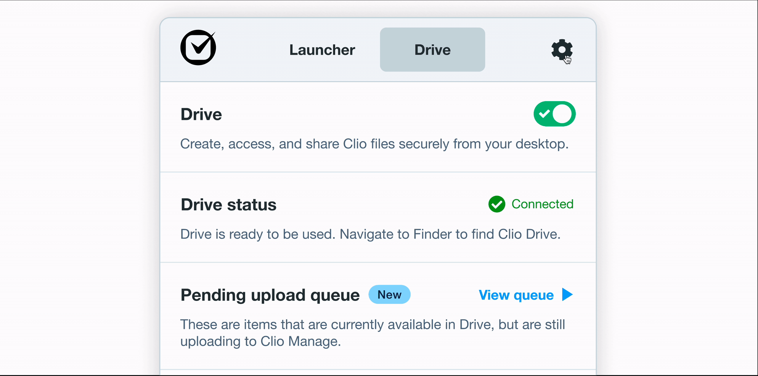 Document management with Clio