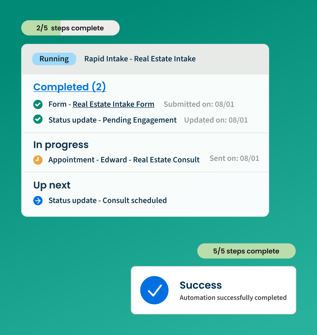 Clio Grow NA Grow Deliver a consistent client intake experience with automation