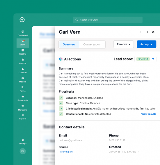 Grow AI - Feature Page - Get the right clients