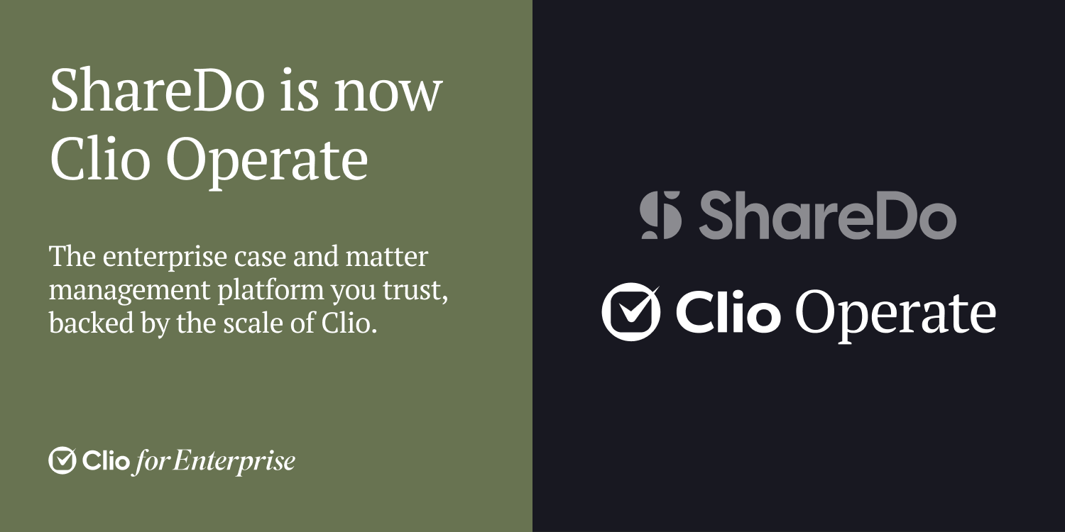 Sharedo Leading Legal Research Software | Clio for Enterprise