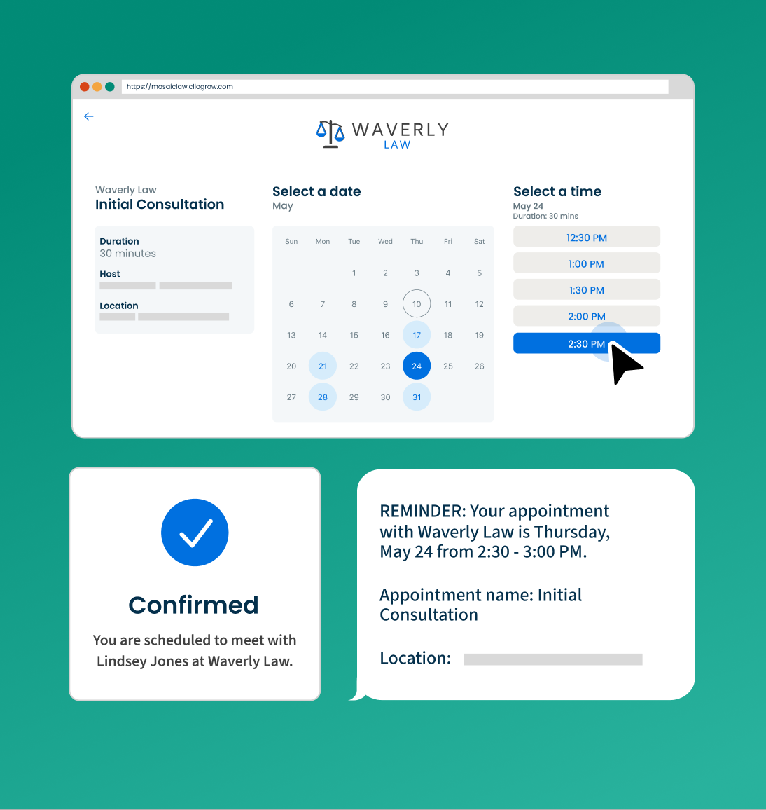 Grow - Make it easy to book and pay for consultations