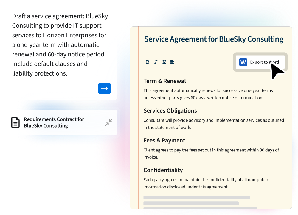 Clio Work Clio Work Standalone Get to stronger drafts faster