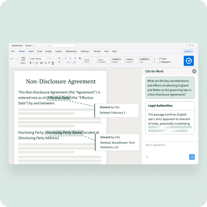 UK Work on documents not around them Legal AI for Word