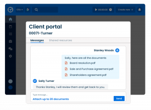 Client Portal Bulk Upload Attachments