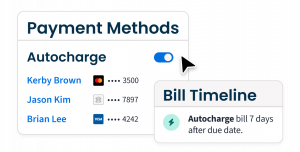 Product Screenshot Clio Manage Clio Payments Clio Payments Automate Every Payment Autocharge Collage NA