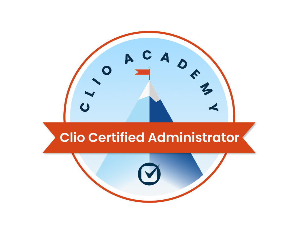 Clio Academy — Clio Certified Administrator