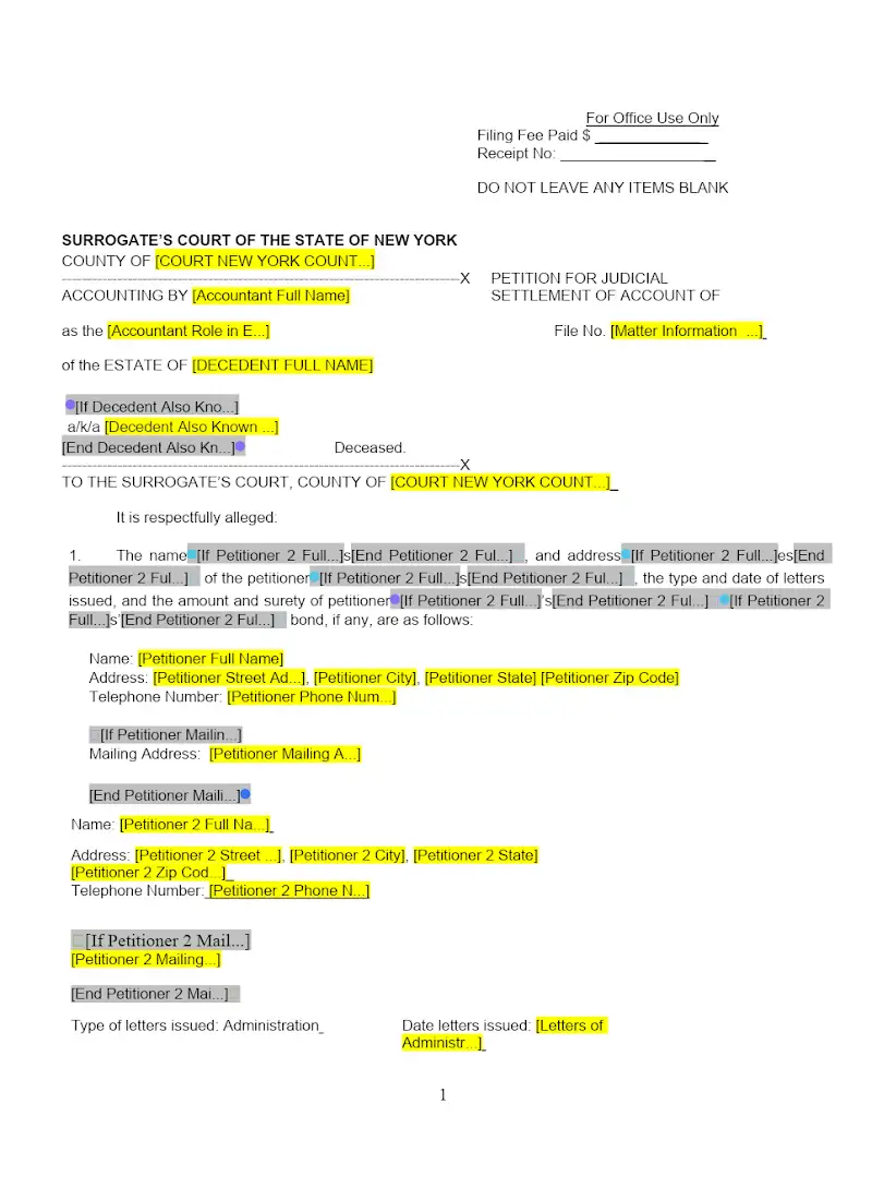 Trust Accounting Forms