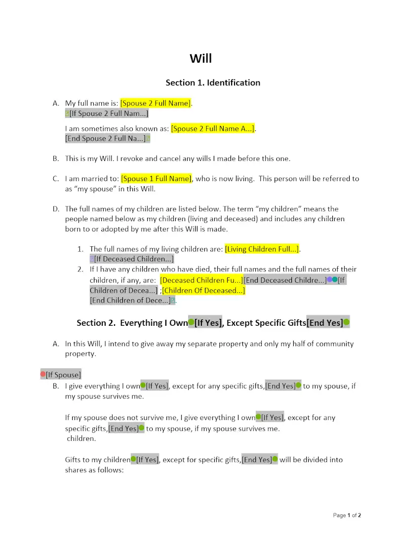 Will, Married, Kids - Spouse 2