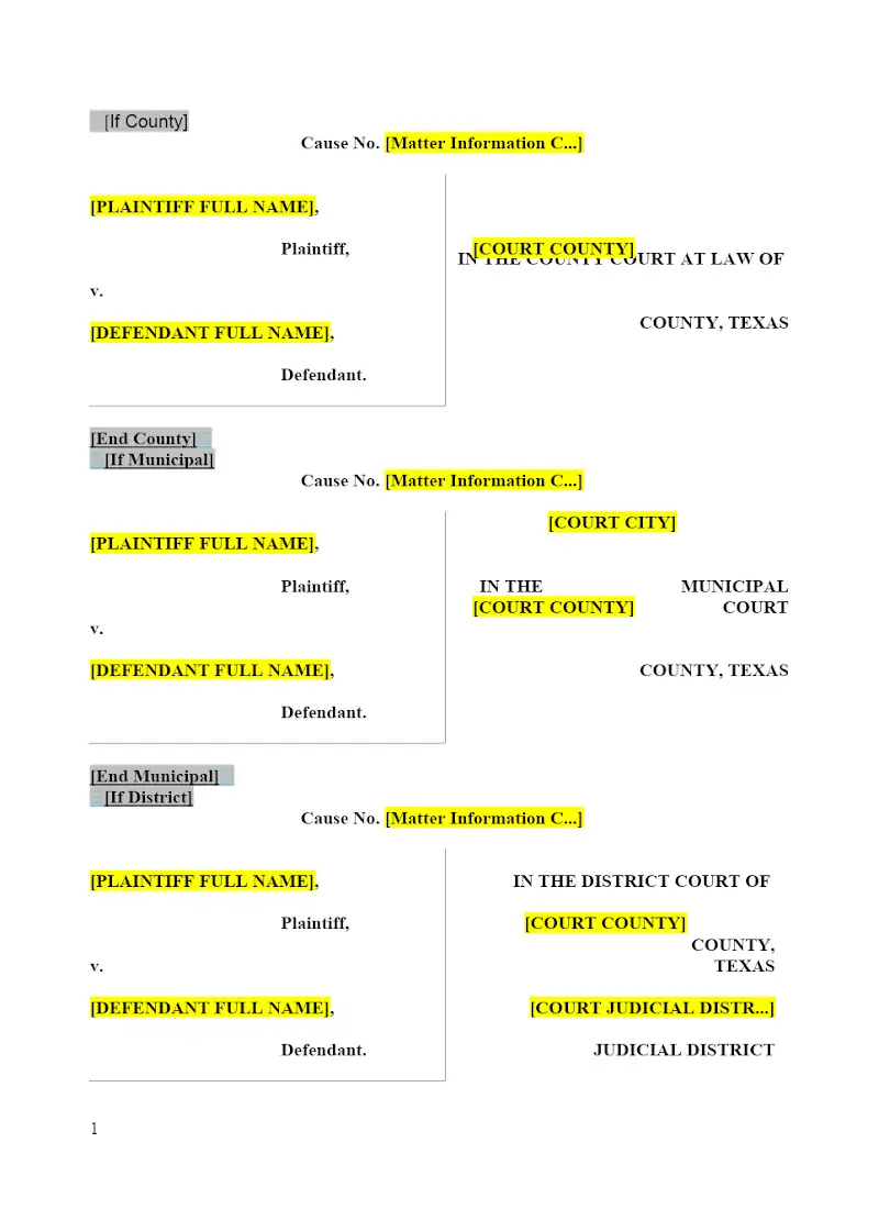 Motion for Summary Judgment