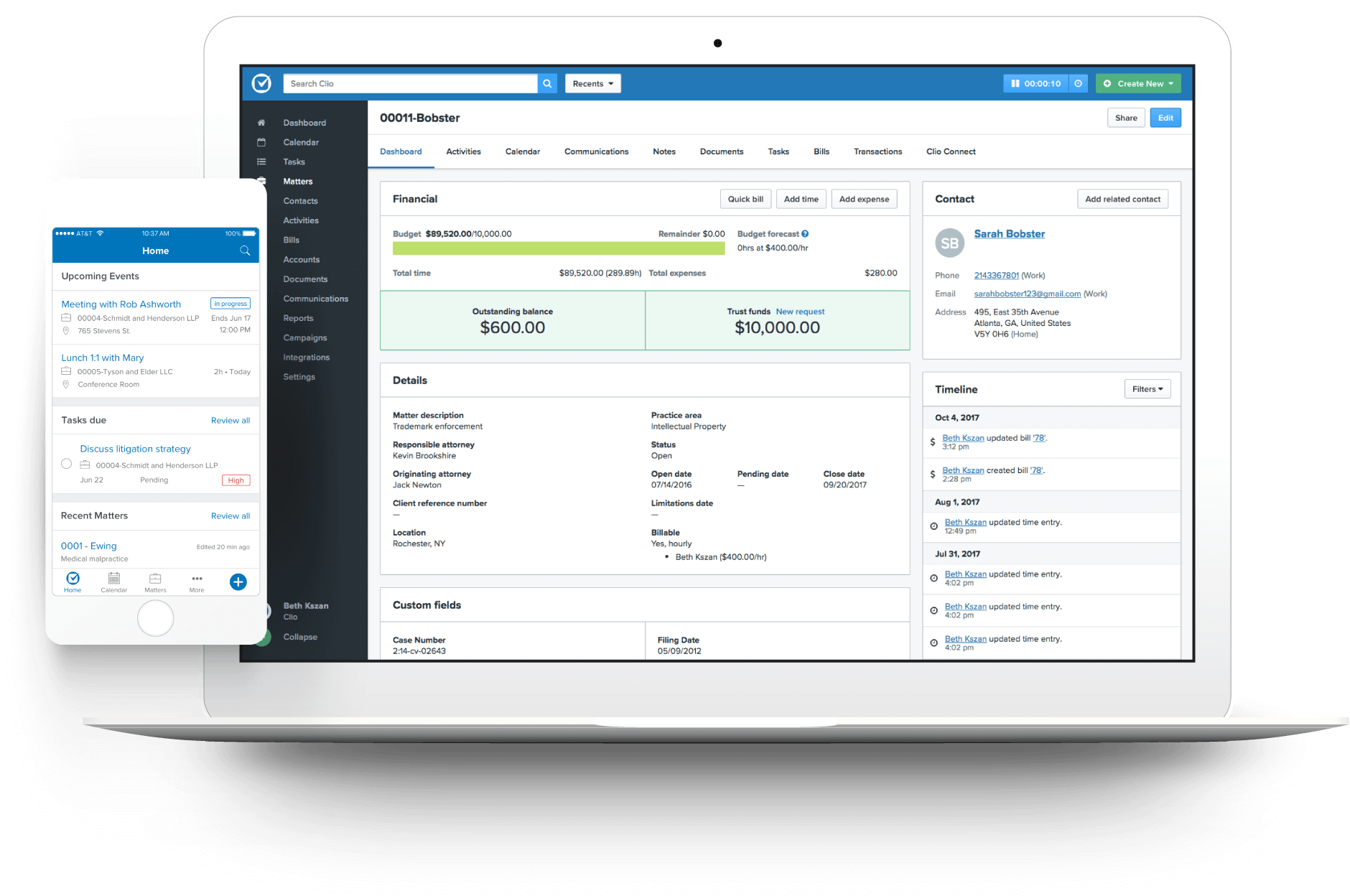 Clio Legal Case Practice Management Software Clio Legal Case Practice Management Software