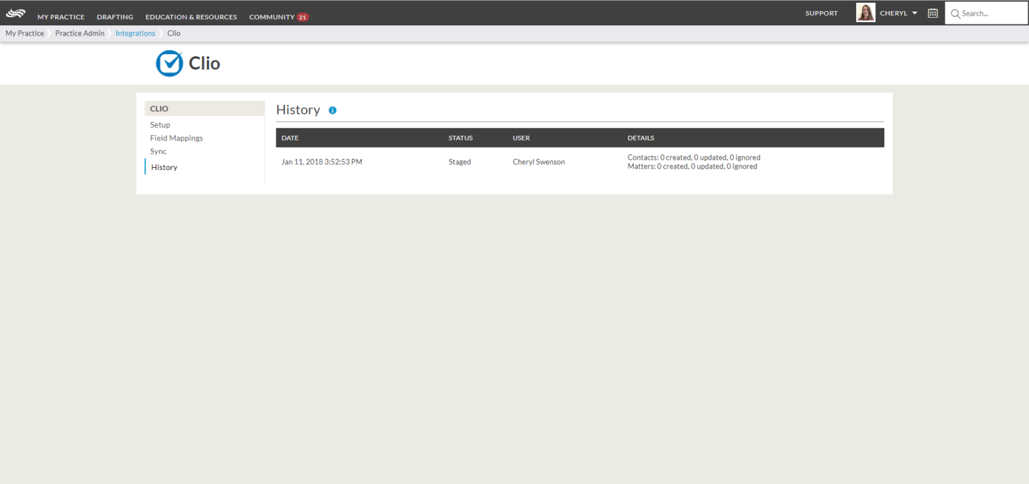 Clio And WealthCounsel Integration Clio