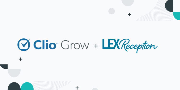 LexReception logo Clio Grow Integration