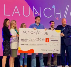 Casetext wins the 2019 Launch//Code Contest.