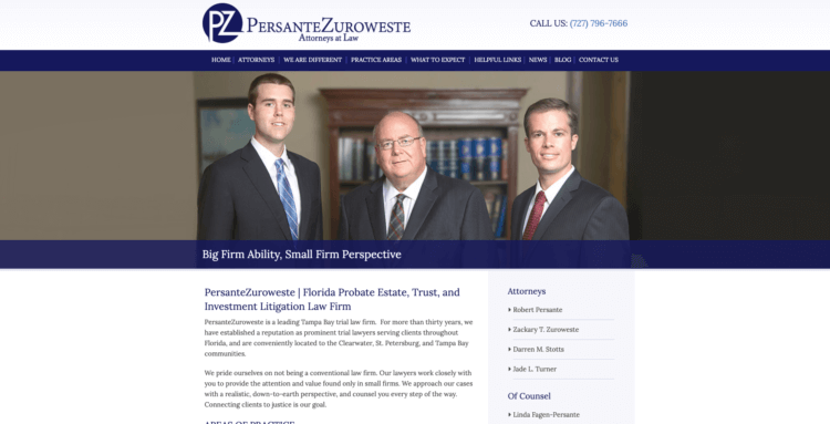 Persante Zuroweste home page