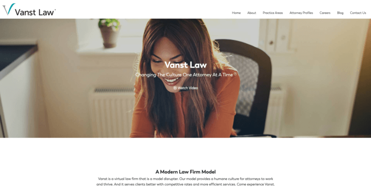 vanst law home page