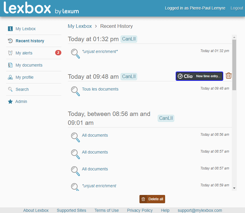 Lexbox screenshot 3