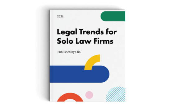 Legal Trends for Solo Law Firms report cover