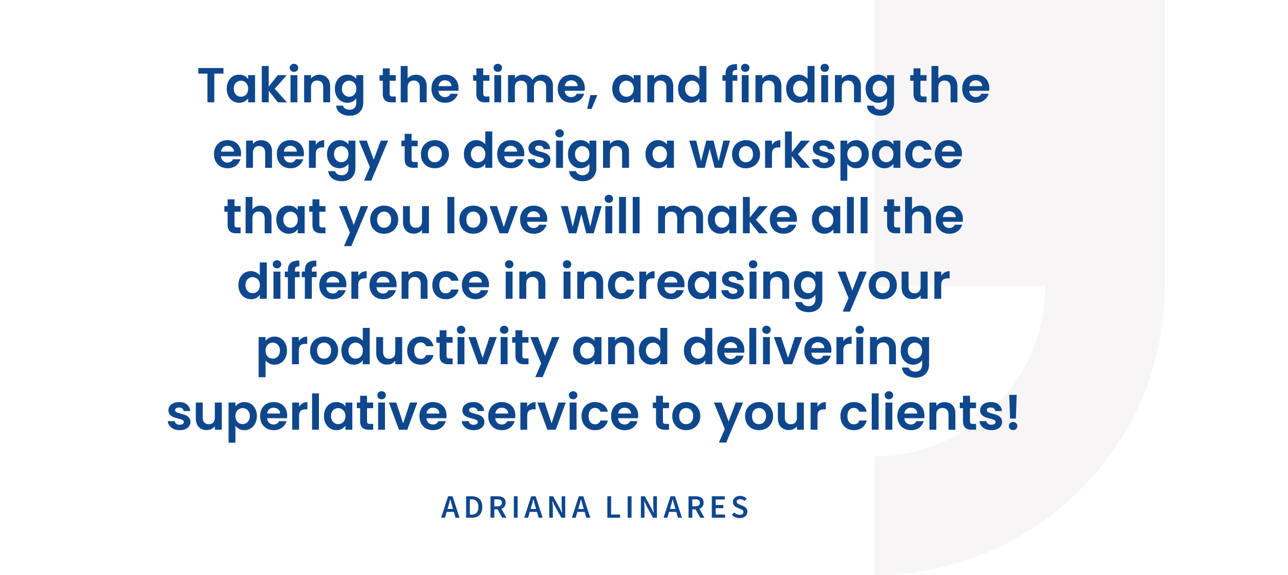 Chapter 7 quote Setting up your workplace