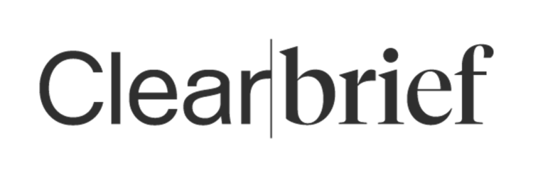 Clear brief logo