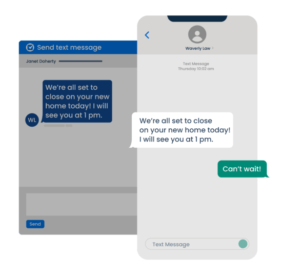 ext Messaging, from Manage to Phone