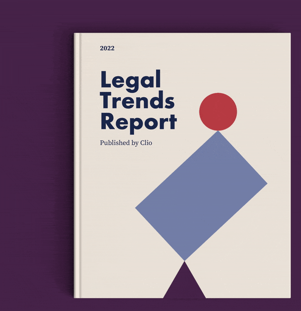 2022 Legal Trends Report cover