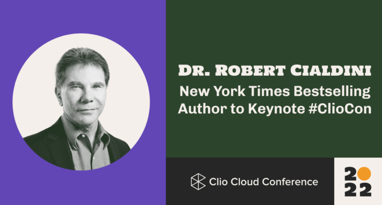 Robert Cialdini Clio Cloud Conference Keynote