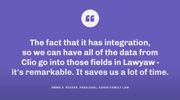 Quote from Lawyaw customer Quote from Lawyaw customer