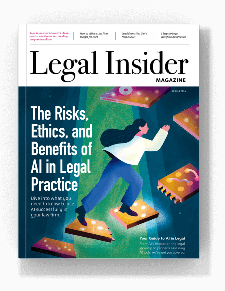 Legal Insider Magazine The AI Issue