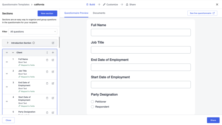A Guide to Legal Questionnaires [Templates Included] | Clio