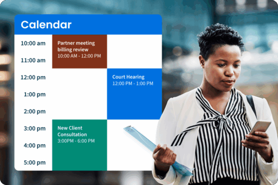 Clio - A legal calendar that does more than just scheduling