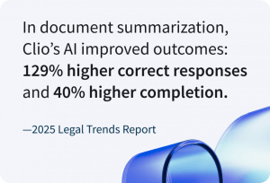 Legal Trends Report 2025 129% higher correct responses and 40% higher completion