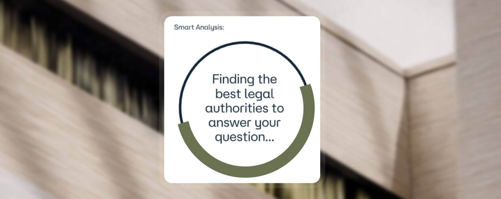 Smart Analysis - Vincent Studio UI floating on abstract background