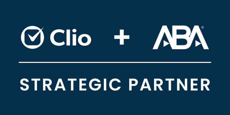 Clio + ABA Strategic Partner