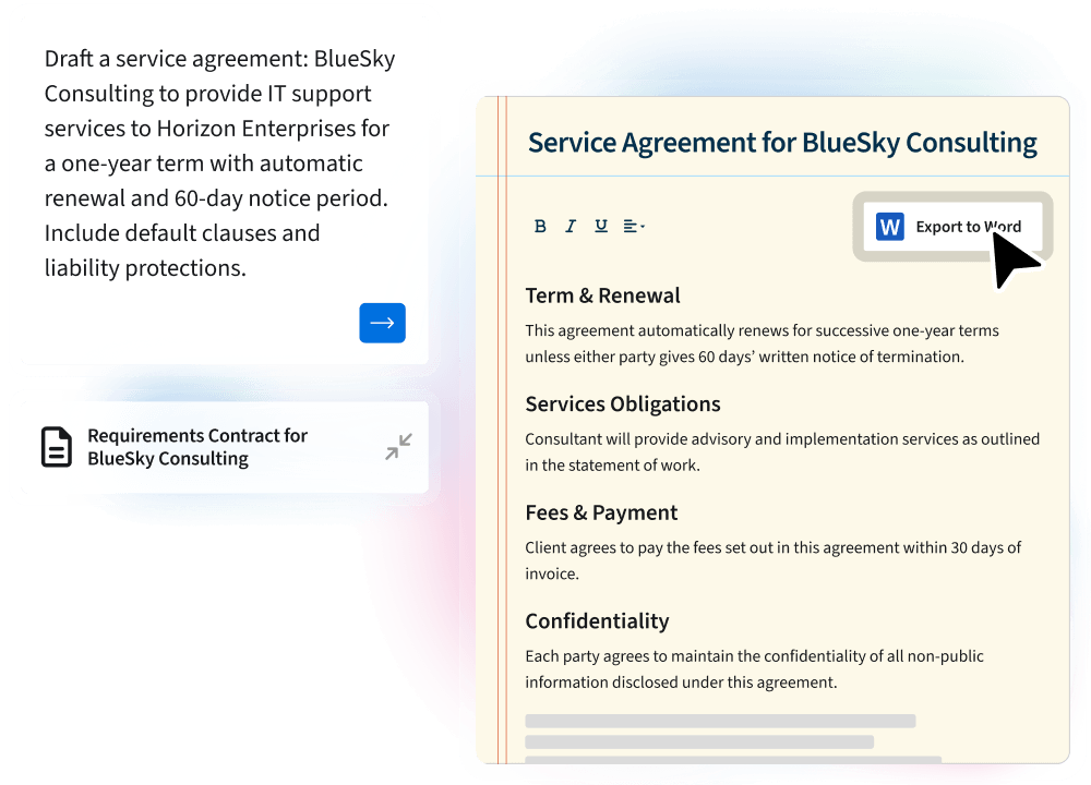 Clio Work Clio Work Standalone Get to stronger drafts faster