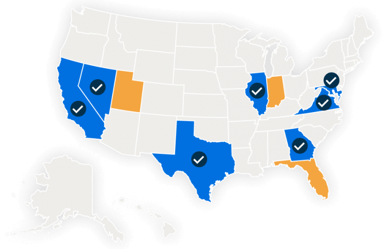 Clio E-File Map - Status - State Roadmap