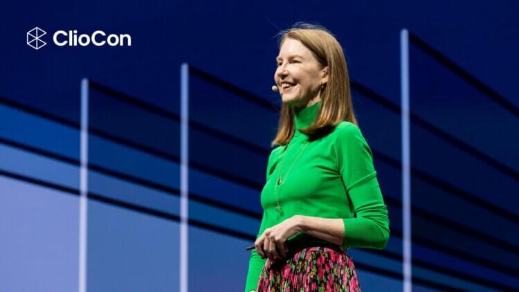 A photo of Gretchen Rubin at ClioCon 2025