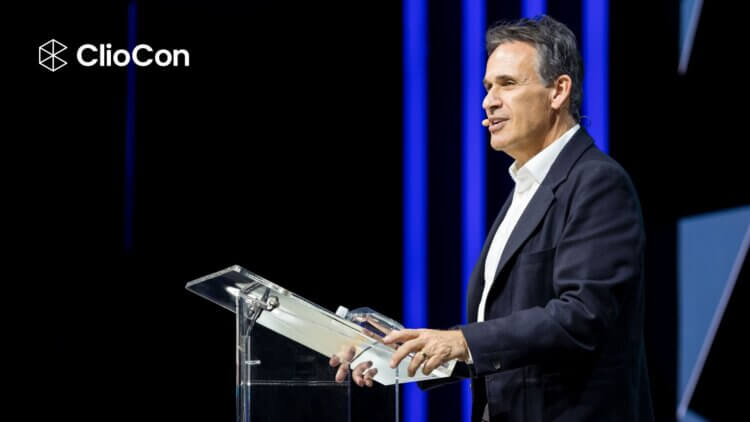 A photo of Richard Susskind at ClioCon 2025